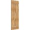 Ekena Millwork Spaced Board-n-Batten Shutters w/Z-Bar, Rough Sawn Western Red Cedar, 23W x 61H, PR RBS06Z23X061RWR - alternate 5